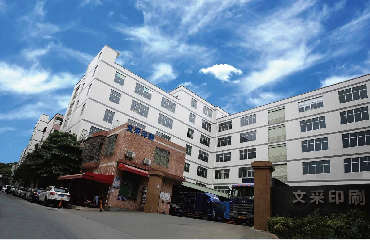 Much Printing factory building in Dongguan