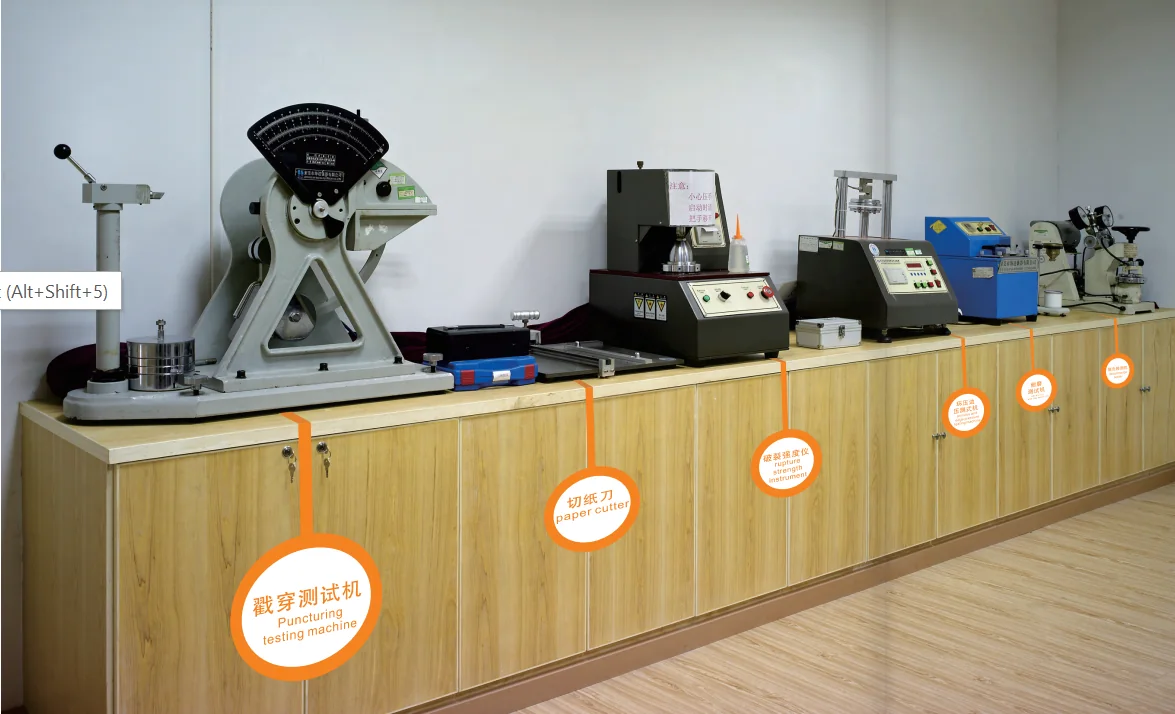 Quality laboratory testing equipment at Much Printing